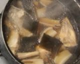 カンパチと蓮根の煮物作り方9写真