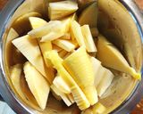 焼き筍ご飯　発芽オーツ麦入り　花山椒作り方4写真