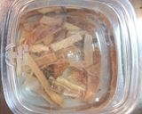 あたりめ（重曹使用）の唐揚げ作り方1写真