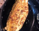 納豆チーズマヨの美味しいふわふわ卵焼き作り方7写真