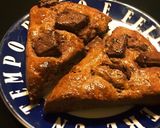 ココアとチョコレートの豆腐スコーン作り方5写真