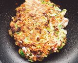 お酒がススム❤️春キャベツのお好み焼き♪作り方5写真