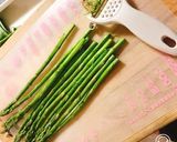 ☆アスパラ青じそチーズつくね☆作り方1写真