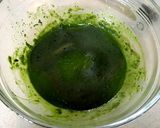 抹茶シート(折り込みパン用)作り方4写真