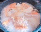 はんぺんと大根だけ！おでんみたいな味噌汁作り方2写真