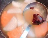 はんぺんと大根だけ！おでんみたいな味噌汁作り方3写真