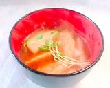 はんぺんと大根だけ！おでんみたいな味噌汁作り方5写真