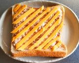 ツナチェダートースト（ツナメルト）作り方5写真