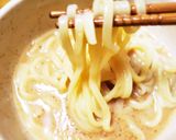 〆はお店の味！鶏生姜鍋からの〆つけ麺！作り方5写真