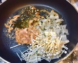 簡単♪ツナとえのきのトマトパスタ♪作り方1写真