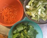 チンゲン菜の中華あんかけ風作り方2写真