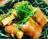肉巻き豆腐作り方10写真