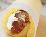 紅玉で*タルトタタン風ロールケーキ作り方33写真
