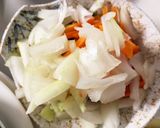 しらたきと野菜の麻婆春雨風ピリ辛炒め作り方3写真