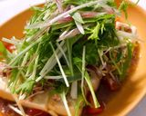 簡単!シーチキンと水菜の豆腐サラダ作り方7写真