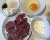 チーズ風味の一口カツレツ作り方1写真