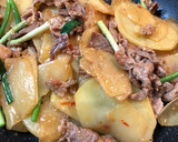 豚肉とじゃがいものさっと炒め作り方9写真