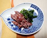 ほたるいかとわかめの芥子酢味噌かけ作り方3写真