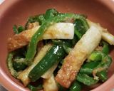 ☆ピーマン・ちくわの❣️甘辛味噌炒め☆作り方5写真