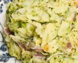ブロッコリーのポテトサラダ☆納豆のせ作り方3写真