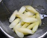 おつまみ！柿の種のオイル漬けアスパラ和え作り方2写真