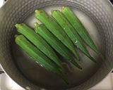 ささっと♪オクラめかぶ作り方1写真