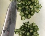 ささっと♪オクラめかぶ作り方3写真