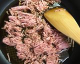 豆腐とひき肉丼作り方1写真