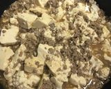 豆腐とひき肉丼作り方2写真