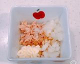 シャキシャキ玉ねぎ入和風ツナマヨおにぎり作り方1写真