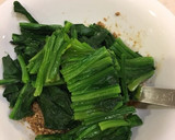 レンジで簡単☆ほうれん草の胡麻和え作り方4写真