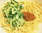 梅香る❀胡瓜と梅のパスタ作り方6写真