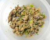 簡単！さば缶(味付)のおからパウダー和え作り方5写真