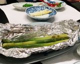 簡単☆アスパラのホイル焼き作り方4写真