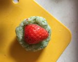 簡単♡ぼた餅みたいな⁈いちご大福 笑作り方6写真