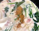 ランチにクリームパスタ♡作り方5写真