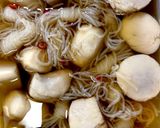里芋と小巻しらたきの煮物作り方1写真