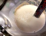 のらぼう菜と鮭の味噌グラタン風作り方3写真