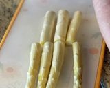 簡単^_^茹でホワイトアスパラ作り方1写真
