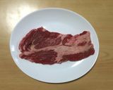 超簡単☆ハヤシソースが旨い！ビーフカツ作り方1写真