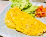 とろける♡新玉ねぎとチーズのオムレツ作り方8写真