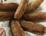 さけるチーズdeチーズドック作り方6写真