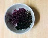 海藻ととろろ納豆の玄米パスタ作り方1写真