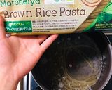 海藻ととろろ納豆の玄米パスタ作り方2写真