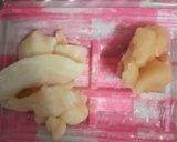余った白あん系大福で練り切り！作り方1写真