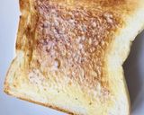 バター＆はちみつイチゴジャムトースト作り方1写真