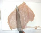 オレンジと鶏むね肉のサラダ♪簡単作り方2写真