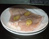 オレンジと鶏むね肉のサラダ♪簡単作り方4写真