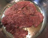 ステーキの前菜のステーキ作り方6写真