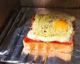 ラピュタパン✿ベーコンエッグトースト作り方5写真
